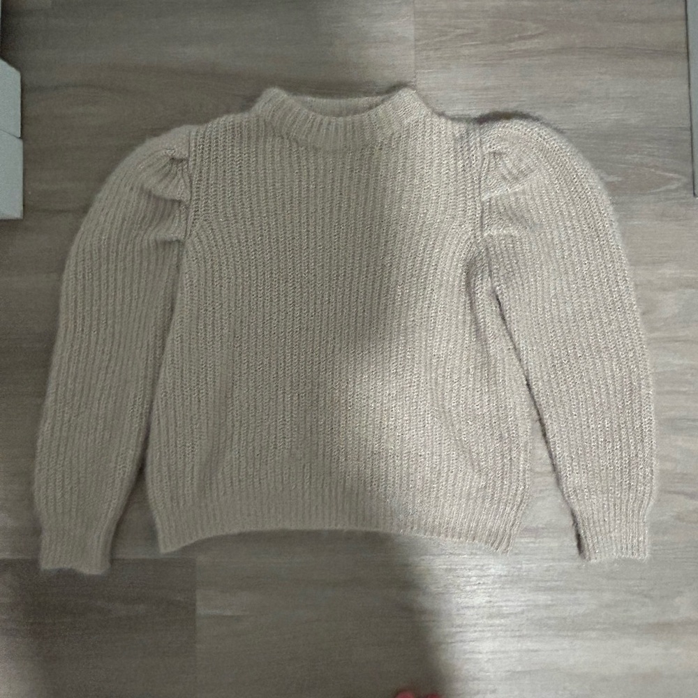 Women's Cream Sweater - S